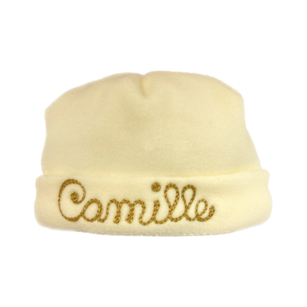 Cappello in pile bambino, colori disponibili, Ricami Veronica
