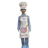 Grembiule Junior, colori disponibili, Ricami Veronica