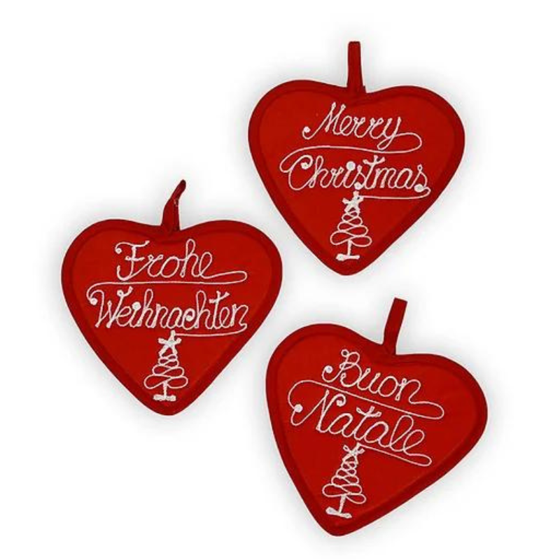 Presina a cuore personalizzata come idea regalo, Ricami Veronica